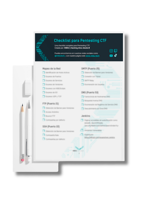 Checklist de hacking para CTF RINKU | Hacking ético desde Ø 1 checklist-para-hacer-hacking-en-ctf