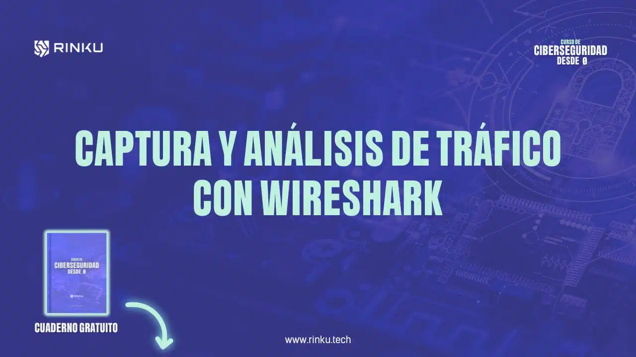 Tutorial como utilizar Wireshark ciberseguridad